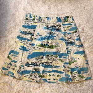Madison & Max Women's Sky Blue Luxletic Mini Skirt Spandex 14 Océan Boat Tennis